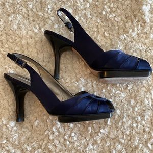 Via Spiga navy dress shoes 8